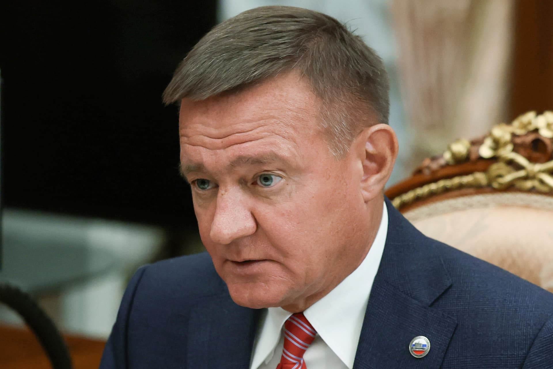 Gavriil Grigorov, Sputnik, Kremlin pool via AP, file